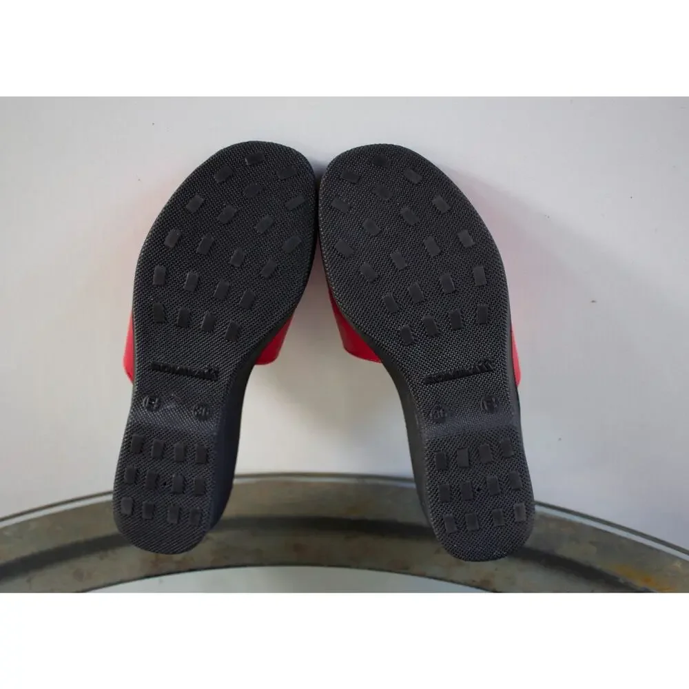 Romika red leather